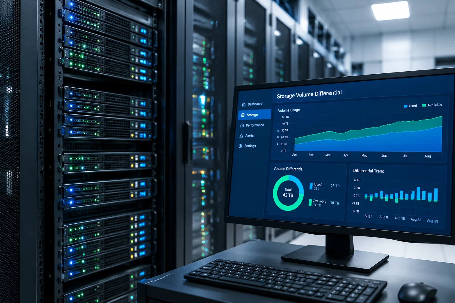 File count reduction versus storage consumption increase analysis